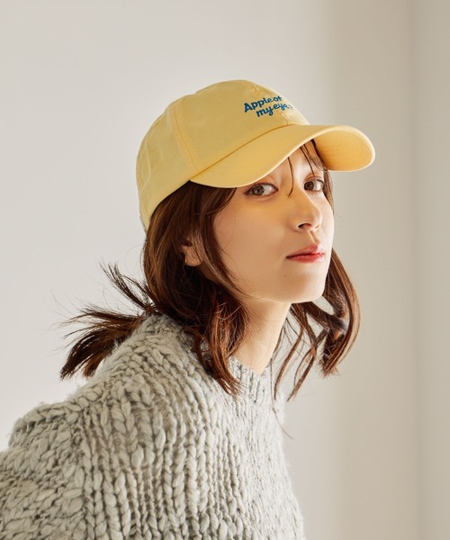 studio CLIP（スタディオクリップ）の「メッセージロゴキャップ（キャップ・レディース・イエロー/ラベンダー/ブラウン/オフホワイト・FREE）」の9枚目の写真