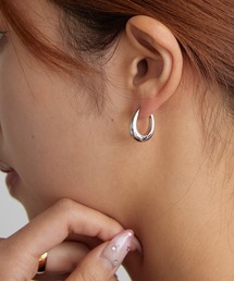 TOM WOOD｜トムウッド（メンズ）のピアス（両耳用）（シルバー）通販