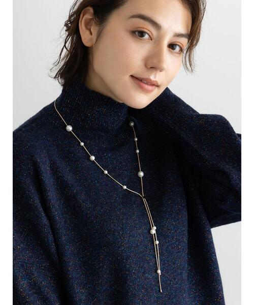 Te chichi（テチチ）の「マルチスライドネックレス（ネックレス・レディース・ゴールド・F）」の3枚目の写真