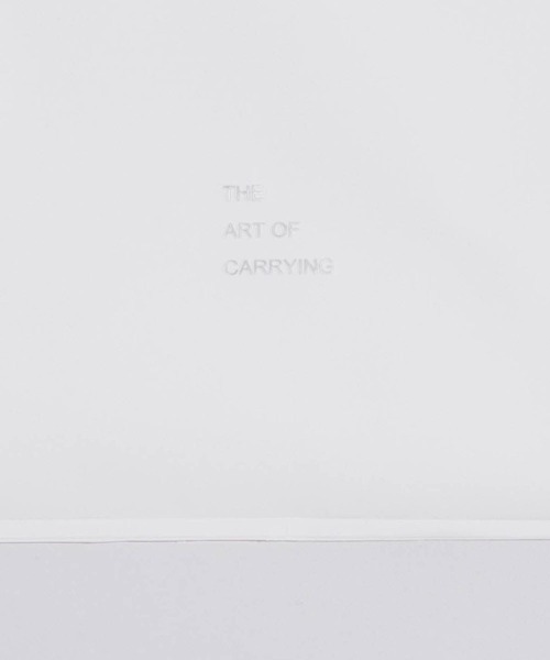 THE ART OF CARRYING(ジアートオブキャリング)の「【THE ART OF CARRYING】PAPER MARKET(ハンドバッグ・レディース・ブラック/ホワイト・FREE)」の13枚目の写真