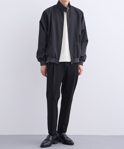 UNITED TOKYO(ユナイテッドトウキョウ)の「【ニット店舗売上NO.1シリーズ】18G サーブルストレッチクルーネックニット |大人気/毛玉防止/洗える/ 抗菌防臭/オフィスカジュアル/通勤/インナー/接触冷感(ニット/セーター・メンズ・ライトグレー/オフホワイト/ブラック/ダークグレー/グレイッシュベージュ・1/3/2)」の7枚目の写真