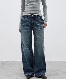 EIGHTHMONTH | ウォッシュワイドストレートデニム EM25a180【EIGHTHMONTH】(デニムパンツ)