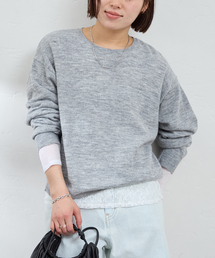 U by SPICK&SPAN | ≪手洗い可≫ シアーニットプルオーバー(ニット/セーター)