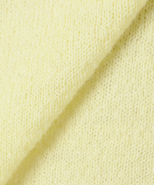 U by SPICK&SPAN（ユーバイスピックアンドスパン）の「≪手洗い可≫ シアーニットプルオーバー（ニット/セーター・レディース・グレー/イエロー/ピンク/グリーン・FREE）」の16枚目の写真