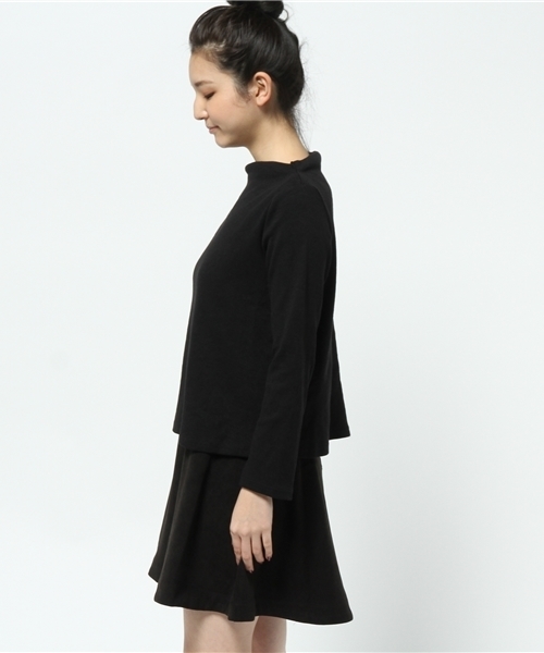 mystic（ミスティック）の「【mystic】3WAYワンピース（ワンピース・レディース・グレー/キャメル/ブラック/カーキ・ﾌﾘ-）」の6枚目の写真