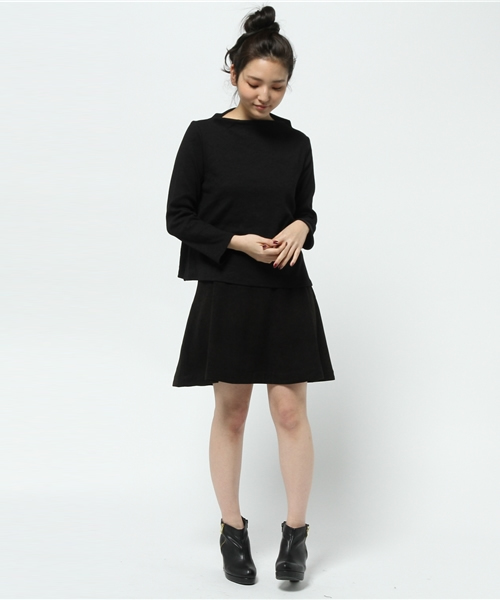 mystic（ミスティック）の「【mystic】3WAYワンピース（ワンピース・レディース・グレー/キャメル/ブラック/カーキ・ﾌﾘ-）」の8枚目の写真