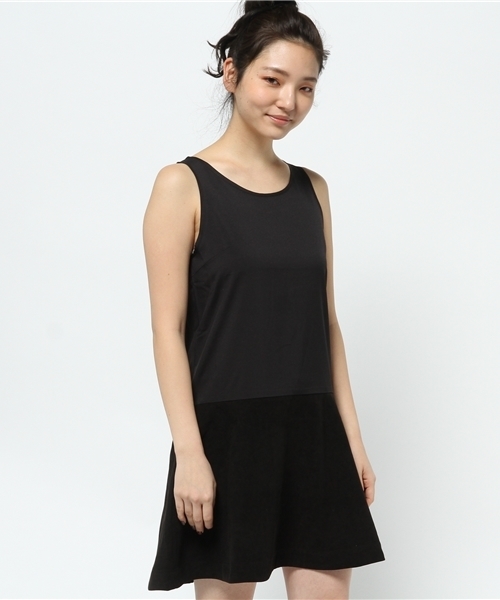 mystic（ミスティック）の「【mystic】3WAYワンピース（ワンピース・レディース・グレー/キャメル/ブラック/カーキ・ﾌﾘ-）」の14枚目の写真