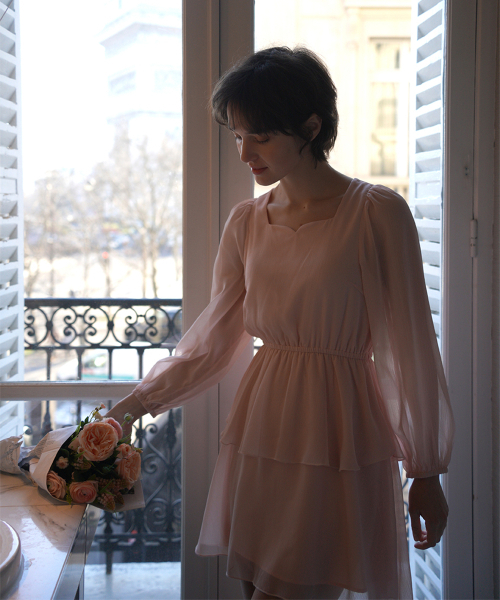 HYBERNAT(ハイバーナット)の「ガールコアミニワンピース_ピンク(ワンピース・レディース・その他・SMALL/MEDIUM)」の3枚目の写真