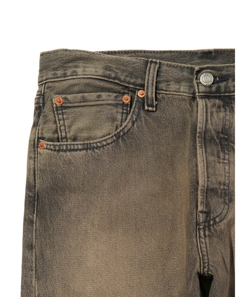 Levi's（リーバイス）の「Levi's/リーバイス 501(R) オリジナルジーンズ（デニムパンツ・メンズ・グレー・W36 L32/W34 L32/W33 L32/W32 L32/W31 L32/W30 L32/W29 L32/W28 L32）」の5枚目の写真