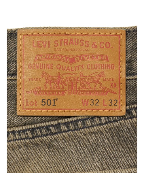 Levi's（リーバイス）の「Levi's/リーバイス 501(R) オリジナルジーンズ（デニムパンツ・メンズ・グレー・W36 L32/W34 L32/W33 L32/W32 L32/W31 L32/W30 L32/W29 L32/W28 L32）」の10枚目の写真