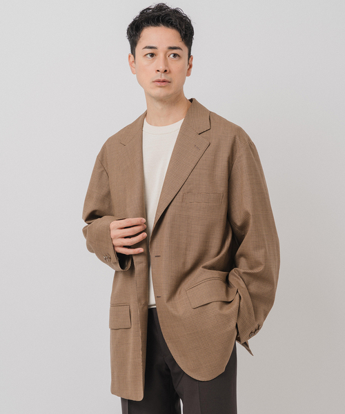 EDIFICE（エディフィス）の「COUTURE D’ADAM (クチュール ド アダム)  Big ジャケット Single Gunclub-check（テーラードジャケット・メンズ・ブラウン・40/42）」の20枚目の写真