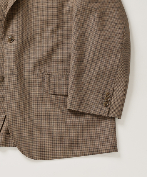 EDIFICE（エディフィス）の「COUTURE D’ADAM (クチュール ド アダム)  Big ジャケット Single Gunclub-check（テーラードジャケット・メンズ・ブラウン・40/42）」の11枚目の写真