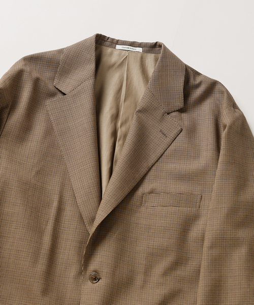 EDIFICE（エディフィス）の「COUTURE D’ADAM (クチュール ド アダム)  Big ジャケット Single Gunclub-check（テーラードジャケット・メンズ・ブラウン・40/42）」の10枚目の写真
