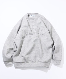 NAUTICA | Reebok×NAUTICA/リーボック×ノーティカ 【Exclusive】 ダブルネーム アーチロゴ ダンボール クルーネックスウェット(スウェット)