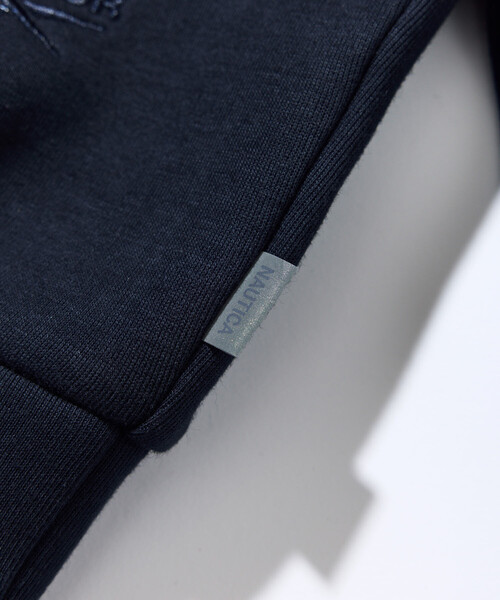 NAUTICA（ノーティカ）の「Reebok×NAUTICA/リーボック×ノーティカ 【Exclusive】 ダブルネーム アーチロゴ ダンボール クルーネックスウェット（スウェット・メンズ・チャコールグレー/ブラック/ブラウン/ネイビー・LARGE/X-LARGE/MEDIUM）」の11枚目の写真