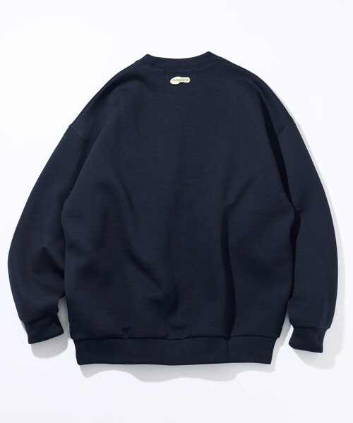 NAUTICA（ノーティカ）の「Reebok×NAUTICA/リーボック×ノーティカ 【Exclusive】 ダブルネーム アーチロゴ ダンボール クルーネックスウェット（スウェット・メンズ・チャコールグレー/ブラック/ブラウン/ネイビー・LARGE/X-LARGE/MEDIUM）」の13枚目の写真