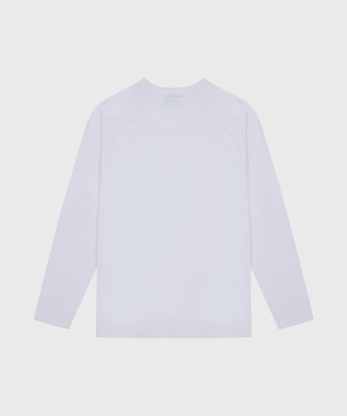 NINEZ(ナインゼット)の「ラグランオーバーサイズ長袖Tシャツ(Tシャツ/カットソー・メンズ・ホワイト・2XL)」の2枚目の写真