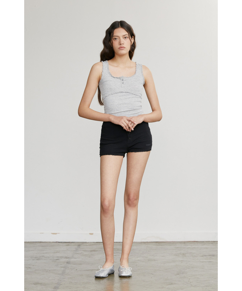 AFTERHOURS(アフターアワーズ)の「LACE BRIEF SHORTS (BLACK)(その他パンツ・レディース・その他・FREE)」の2枚目の写真