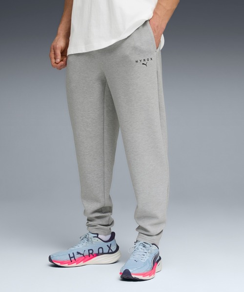 PUMA(プーマ)の「PUMA プーマ メンズ トレーニング PUMA x HYROX クラウドスパン エレベーテッド(その他パンツ・メンズ・ライトグレー/ブラック・X-LARGE/LARGE/MEDIUM/SMALL)」の1枚目の写真