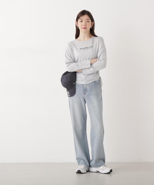 PROPORTION BODY DRESSING(プロポーションボディドレッシング)の「<ウォッシャブル><a>ドロストシアートップス / 1216169202(Tシャツ/カットソー・レディース・ブラック/グレー/ブルー・FREE)」の13枚目の写真