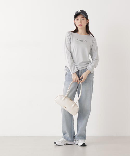 PROPORTION BODY DRESSING(プロポーションボディドレッシング)の「<ウォッシャブル><a>ドロストシアートップス / 1216169202(Tシャツ/カットソー・レディース・ブラック/グレー/ブルー・FREE)」の14枚目の写真