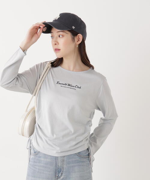 PROPORTION BODY DRESSING(プロポーションボディドレッシング)の「<ウォッシャブル><a>ドロストシアートップス / 1216169202(Tシャツ/カットソー・レディース・ブラック/グレー/ブルー・FREE)」の15枚目の写真