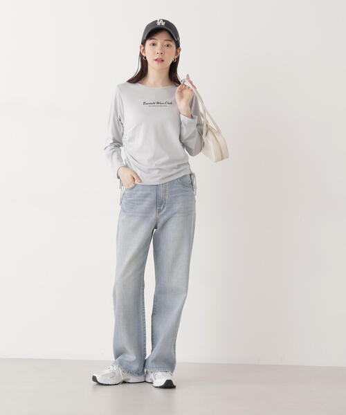 PROPORTION BODY DRESSING(プロポーションボディドレッシング)の「<ウォッシャブル><a>ドロストシアートップス / 1216169202(Tシャツ/カットソー・レディース・ブラック/グレー/ブルー・FREE)」の16枚目の写真