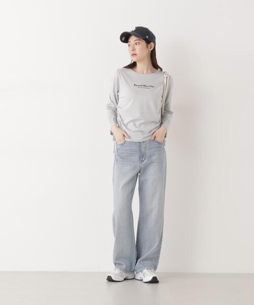 PROPORTION BODY DRESSING(プロポーションボディドレッシング)の「<ウォッシャブル><a>ドロストシアートップス / 1216169202(Tシャツ/カットソー・レディース・ブラック/グレー/ブルー・FREE)」の17枚目の写真