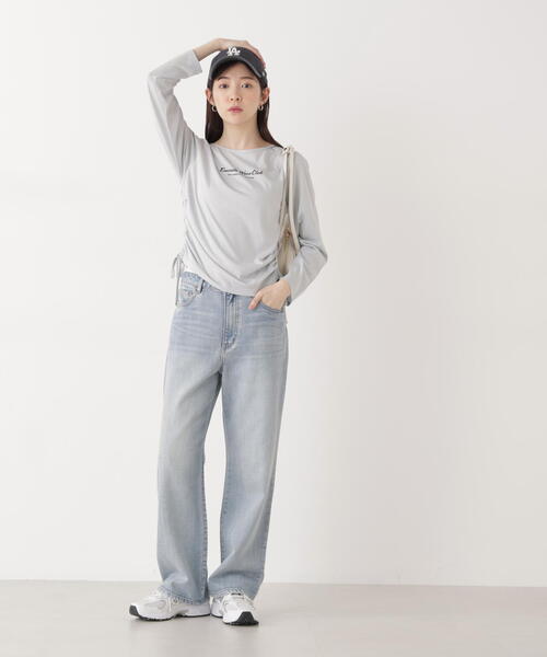 PROPORTION BODY DRESSING(プロポーションボディドレッシング)の「<ウォッシャブル><a>ドロストシアートップス / 1216169202(Tシャツ/カットソー・レディース・ブラック/グレー/ブルー・FREE)」の18枚目の写真