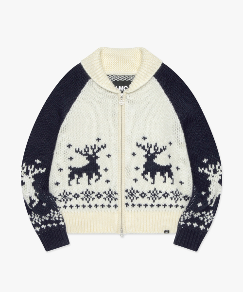 LMCの「WM DEER COWICHAN ZIP-UP CARDIGAN ivory(カーディガン/ボレロ・レディース・その他・S/M)」の4枚目の写真