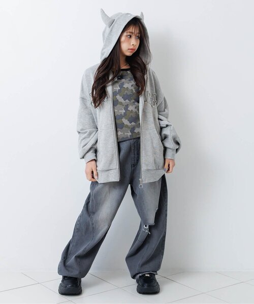 algy（アルジー）の「パッド付きタンク（タンクトップ・キッズ・オフホワイト/ブラック/アイボリー/カーキ・130/140/150/160）」の10枚目の写真