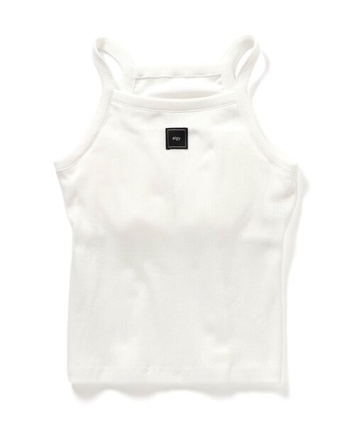 algy（アルジー）の「パッド付きタンク（タンクトップ・キッズ・オフホワイト/ブラック/アイボリー/カーキ・130/140/150/160）」の22枚目の写真