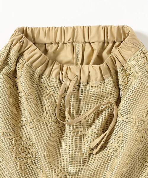 BEAMS HEART(ビームスハート)の「コードレース パンツ(その他パンツ・レディース・ホワイト/ライム/ブラック・FREE)」の16枚目の写真