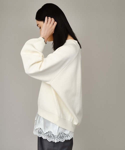 Chaos（カオス）の「Chaos(カオス)/ エピスリードニット（ニット/セーター・レディース・ホワイト系その他/ブラウン系その他/ブラック系その他・FREE）」の8枚目の写真