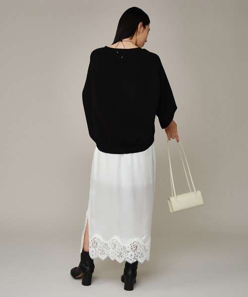 Chaos（カオス）の「Chaos(カオス)/ エピスリードニット（ニット/セーター・レディース・ホワイト系その他/ブラウン系その他/ブラック系その他・FREE）」の12枚目の写真