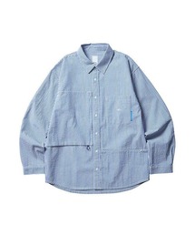 Liberaiders/リベレイダース COOLMAX UTILITY SHIRT ストライプ柄 レギュラーカラーシャツ 2026年 夏 夏服