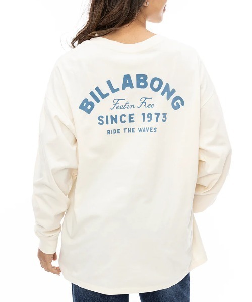 BILLABONG(ビラボン)の「【BILLABONG/ビラボン】 FELLIN FREE LOOSE LS/バックプリント 長袖 ロンT(Tシャツ/カットソー・レディース・スミクロ・MEDIUM)」の5枚目の写真
