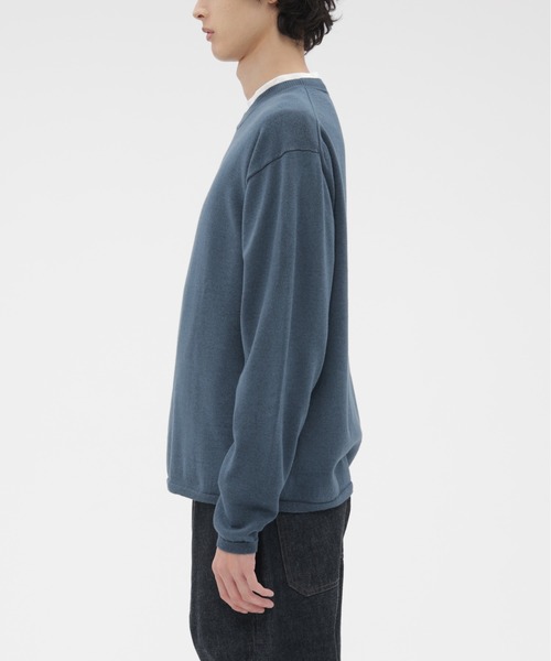 MARGARET HOWELL(マーガレットハウエル)の「MERINO COTTON TWIST(ニット/セーター・メンズ・ライトブラウン/ダークブルー・LARGE/MEDIUM)」の11枚目の写真