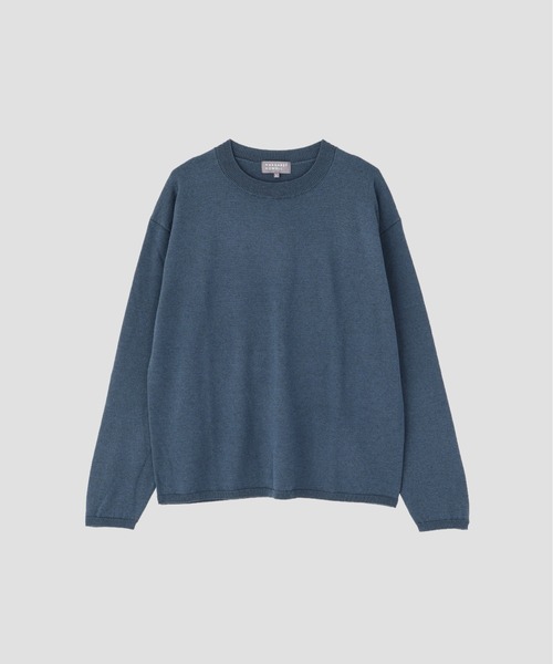 MARGARET HOWELL(マーガレットハウエル)の「MERINO COTTON TWIST(ニット/セーター・メンズ・ライトブラウン/ダークブルー・LARGE/MEDIUM)」の13枚目の写真