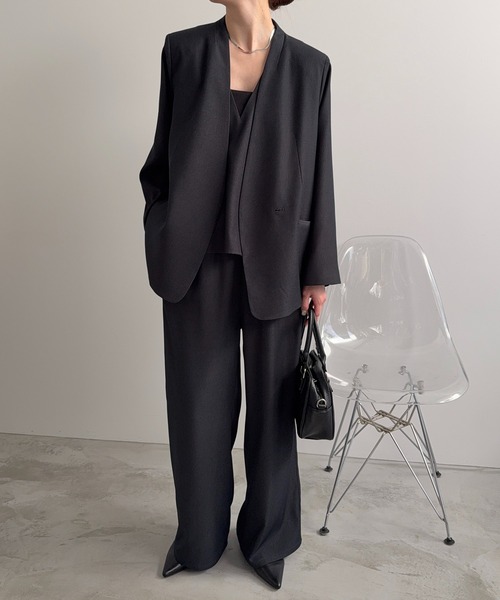 ジャケット×ベスト×パンツ 3点SET（セットアップ）｜meilmada