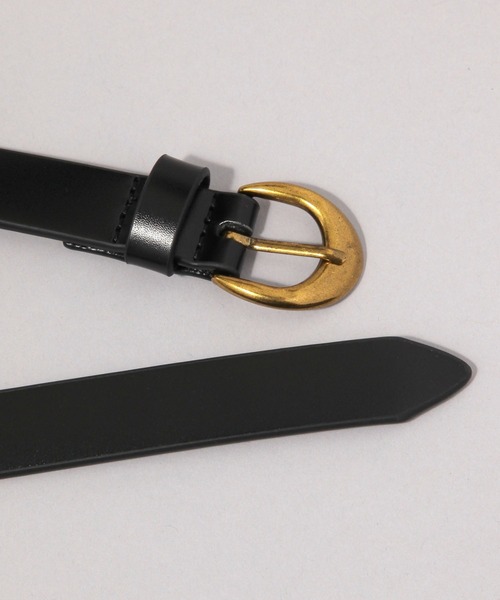eL（エル）の「【eL】Minimal Slim Belt/645572（ベルト・レディース・ブラック/ブラウン・FREE）」の12枚目の写真