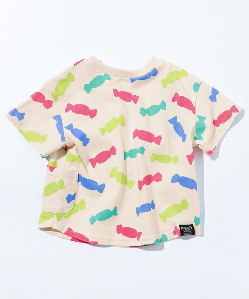 BREEZE(ブリーズ)の「【26年夏新作】どっちも正解 DAISUKI 半袖Tシャツ(Tシャツ/カットソー・キッズ・ベージュ/ラベンダー/その他11/グレー/オフホワイト/その他12/ピンク/レインボー/その他13/エメラルド・80/90/100/110/120/130/140)」の7枚目の写真