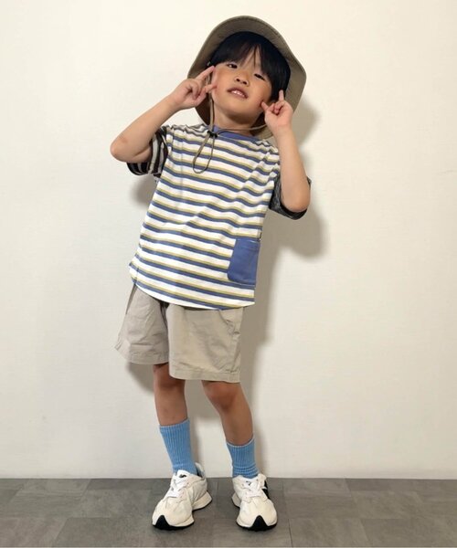 BREEZE(ブリーズ)の「【26年夏新作】どっちも正解 DAISUKI 半袖Tシャツ(Tシャツ/カットソー・キッズ・ベージュ/ラベンダー/その他11/グレー/オフホワイト/その他12/ピンク/レインボー/その他13/エメラルド・80/90/100/110/120/130/140)」の11枚目の写真