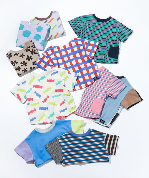 BREEZE(ブリーズ)の「【26年夏新作】どっちも正解 DAISUKI 半袖Tシャツ(Tシャツ/カットソー・キッズ・ベージュ/ラベンダー/その他11/グレー/オフホワイト/その他12/ピンク/レインボー/その他13/エメラルド・80/90/100/110/120/130/140)」の13枚目の写真