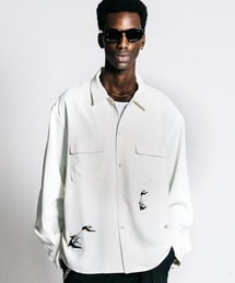 CRIMIE | TAILORED SWALLOW EMBROIDERY L/S SHIRT _ EASY CARE(シャツ/ブラウス)