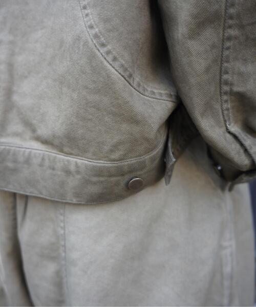 BEAVER(ビーバー)の「B omnivore/ビーオムニボー VINTAGE JACKET(ブルゾン・メンズ・キャメル/ブラック・M/L)」の21枚目の写真