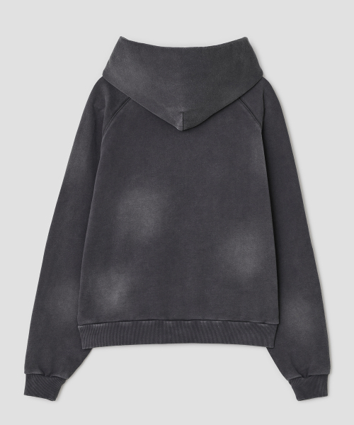 TYPESERVICE（タイプサービス）の「Washed Raglan Hoodie [Charcoal]（パーカー・レディース・その他・FREE）」の3枚目の写真