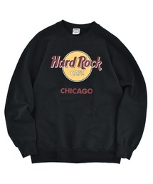 VINTAGE | 【USED】80-90’s Hard Rock Cafe “CHICAGO” ロゴ スウェット USA製(スウェット)