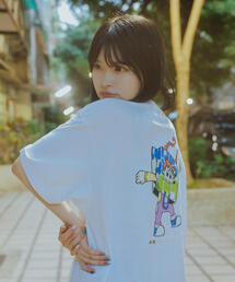 over print（オーバープリント）の「overprint/オーバープリント/【LHP EXCLUSIVE】Shopper Tee - ZERO ZERO HERO（Tシャツ/カットソー）」