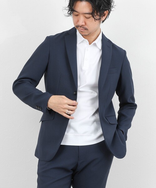 NOLLEY’S（ノーリーズ）の「《ビジカジ/セットアップ対応》ランダムコード テーラードジャケット 26SS / ウォッシャブル / イージーケア（テーラードジャケット・メンズ・ダークブラウン/ダークネイビー/ブラック・M/S/XL/L）」の15枚目の写真